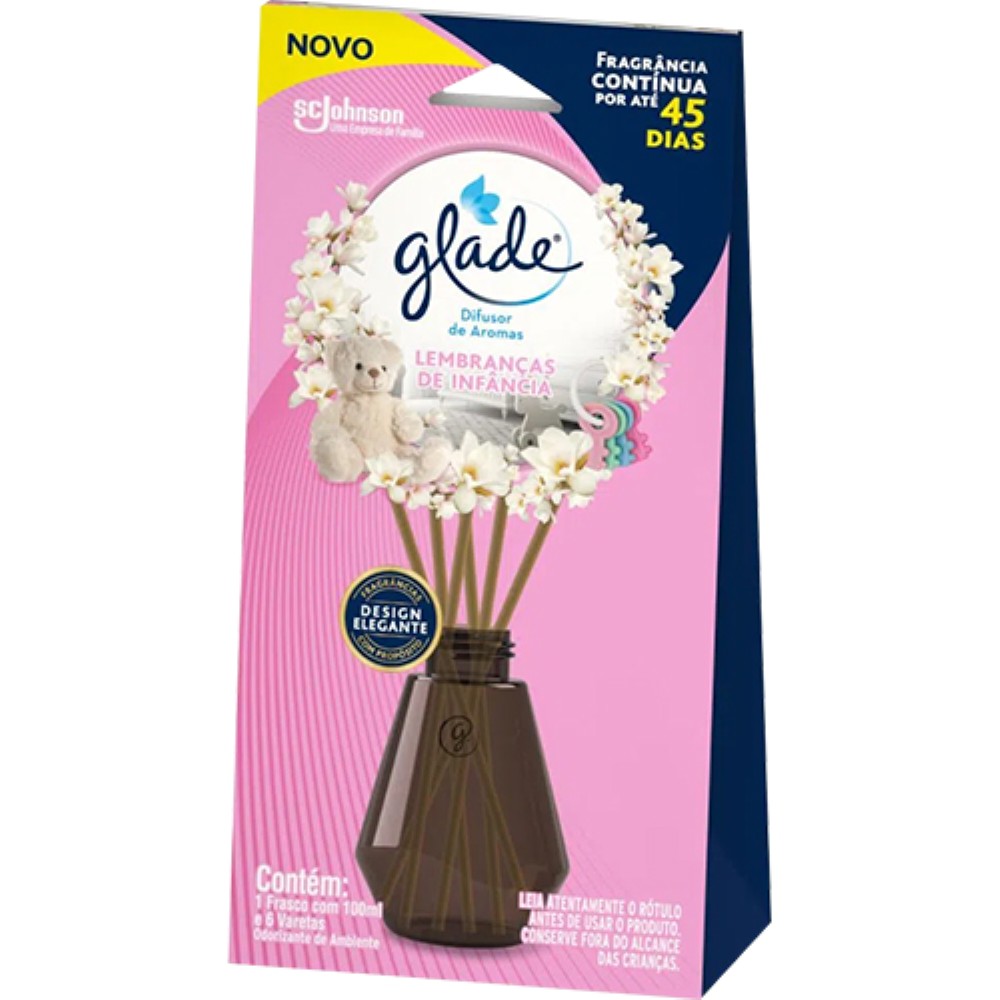 DIFUSOR DE AMBIENTE GLADE LEMBRANCAS DE INFANCIA 100ML