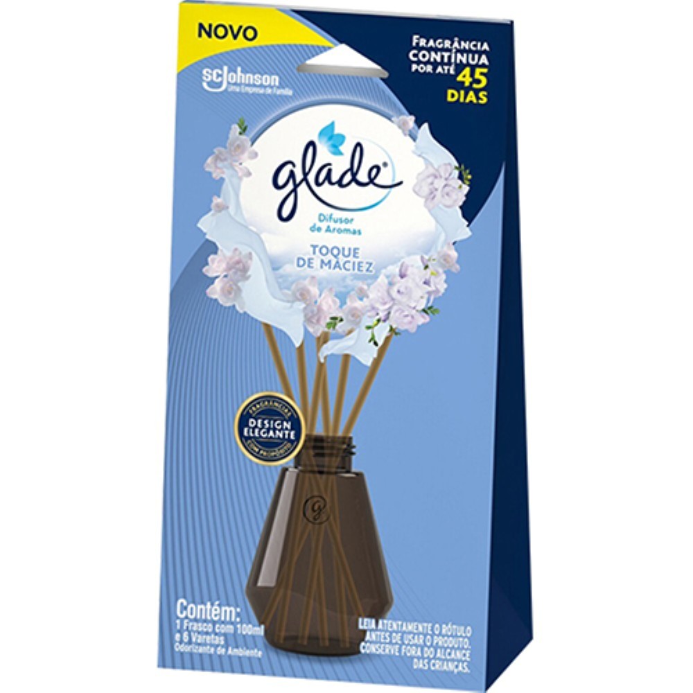 DIFUSOR DE AMBIENTE GLADE TOQUE DE MACIEZ 100ML