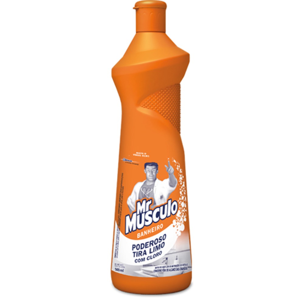 MULTIUSO TIRA LIMO CLORO MR MUSCULO 500ML