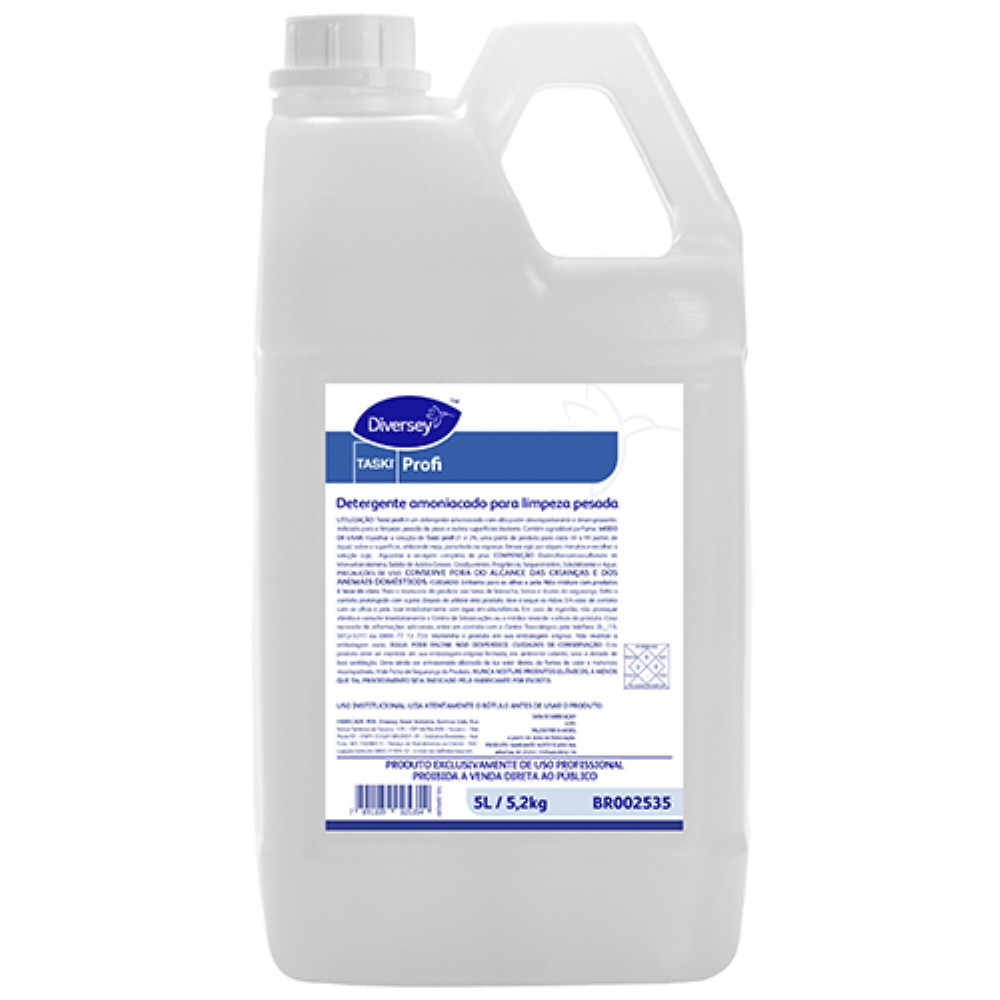 DETERGENTE LIMPADOR AMONIACAL TASKI PROFI DIVERSEY 5L  