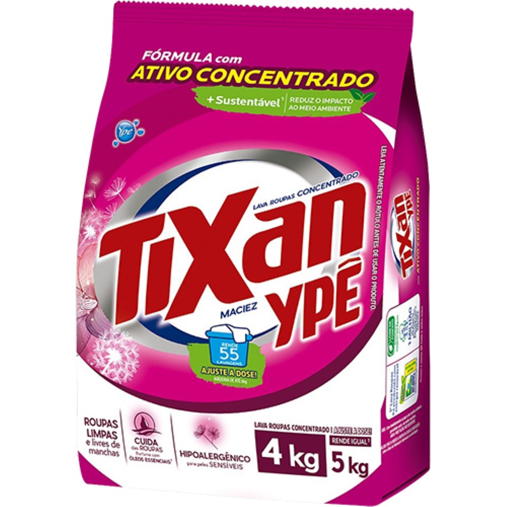 SABAO EM PO MACIEZ 4KG TIXAN YPE