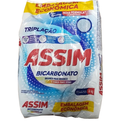 SABAO PO ASSIM 4KG TRIPLA ACAO