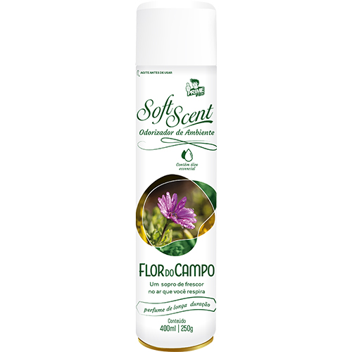 PURIFICADOR SOFT SCENT FLORES DO CAMPO 400ML