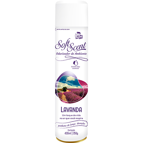 PURIFICADOR SOFT SCENT LAVANDA 400ML