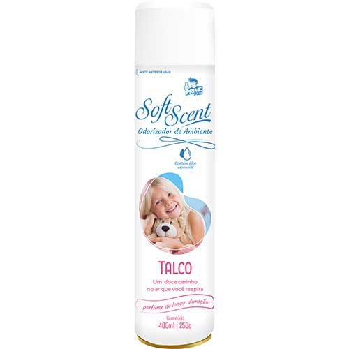 PURIFICADOR SOFT SCENT TALCO 400ML