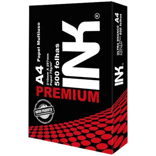 PAPEL A4 INK PREMIUM BRANCO 500FL