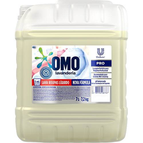 LAVA ROUPAS LIQUIDO OMO LAVANDERIA 7L