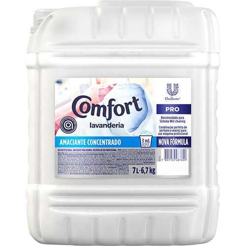 AMACIANTE DE ROUPA COMFORT CONCENTRADO LAVANDERIA 7L