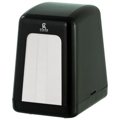 PORTA GUARDANAPO PRETO 13.8X12.6CM CACLEAN