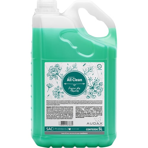 SABONETE AUDAX ALLCLEAN 5L ERVA DOCE FRESCOR DA MANHA