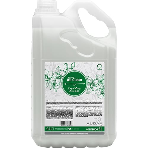 SABONETE AUDAX ALLCLEAN 5LT ORQUIDEAS BRANCA 