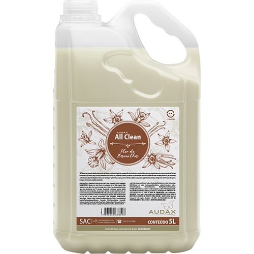 SABONETE AUDAX ALLCLEAN 5LT FLOR DE BAUNILHA 