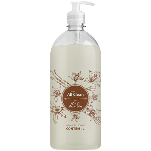 SABONETE AUDAX ALLCLEAN 1LT FLOR DE BAUNILHA