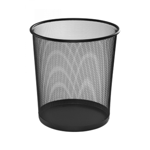 CESTO METAL TELADO PRETO 12,5LT SUPERPRO