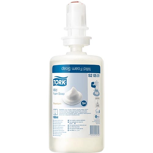 SABONETE TORK SUAVE ESPUMA 1000ML REFIL