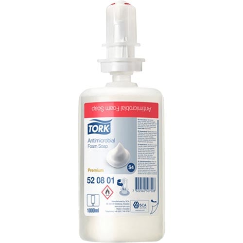 SABONETE TORK ANTI SEPTICO ESPUMA 1000ML REFIL