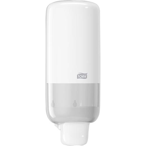 SABONETEIRA BRANCO PARA REFIL LIQUIDA TORK 