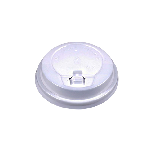 TAMPA PLASTICA BRANCA PARA COPO DE PAPEL 354ML COM 50 UNIDADES BOMPACK