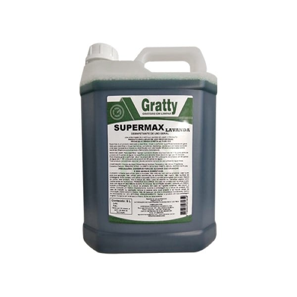 DESINFETANTE SUPERMAX LAVANDA 5L DILUICAO 1/100