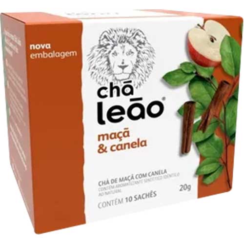 CHA DE MACA CANELA MATE LEAO 20GR 1X10UNIDADE