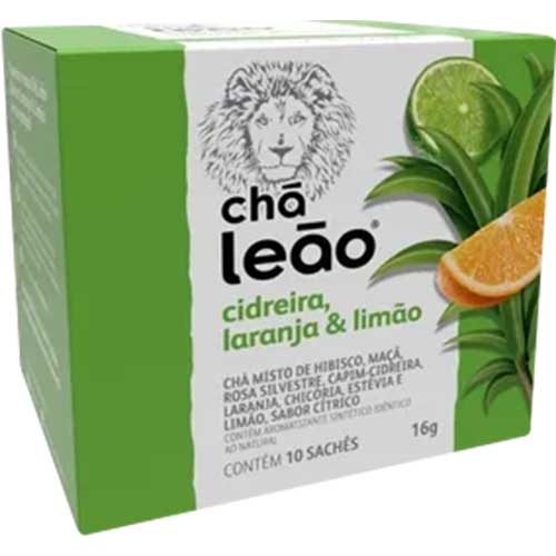 CHA DE CIDREIRA LARANJA LIMAO 16GR 1X10UN