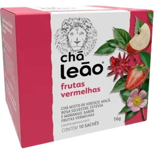 CHA DE FRUTAS VERMELHAS 16G 1X10 UNIDADES