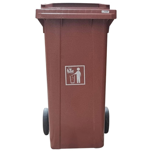 CONTEINER PLASTICO 120LT MARRON PRIME PRO