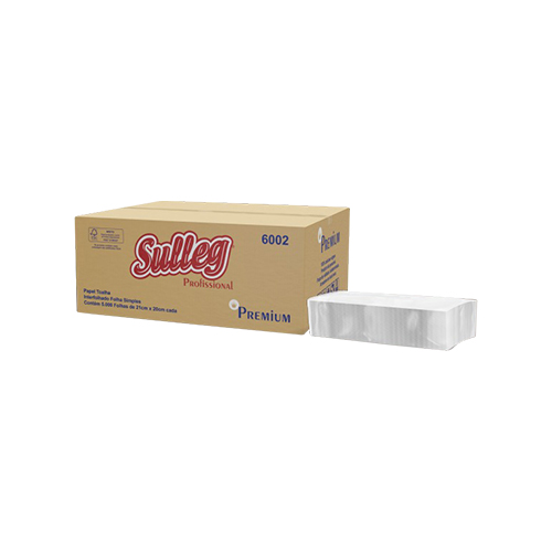 TOALHA PAPEL 2 DOBRAS VIRGEM 5000FLS 20X21 SULLEG PREMIUM 