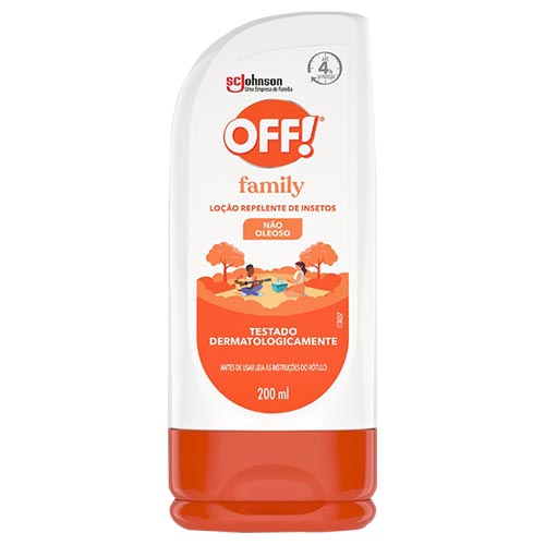 REPELENTE OFF FAMILY LOCAO 200ML