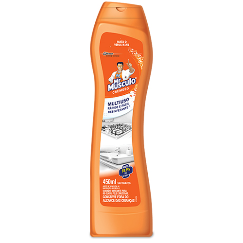 SAPONACEO CREMOSO DESINFETANTE 450ML MR MUSCULO