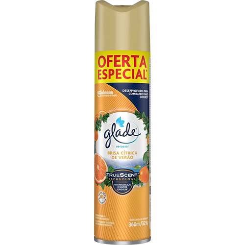 PURIFICADOR GLADE BRISA CITRICA DE VERAO 360ML