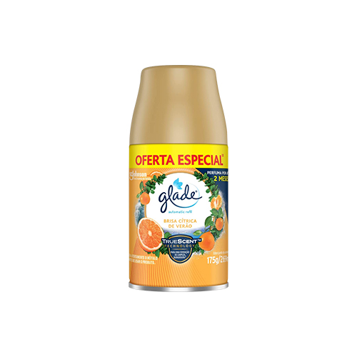 REFIL PARA APARELHO AUTOMATICO 260ML BRISA CITRICA DE VERAO