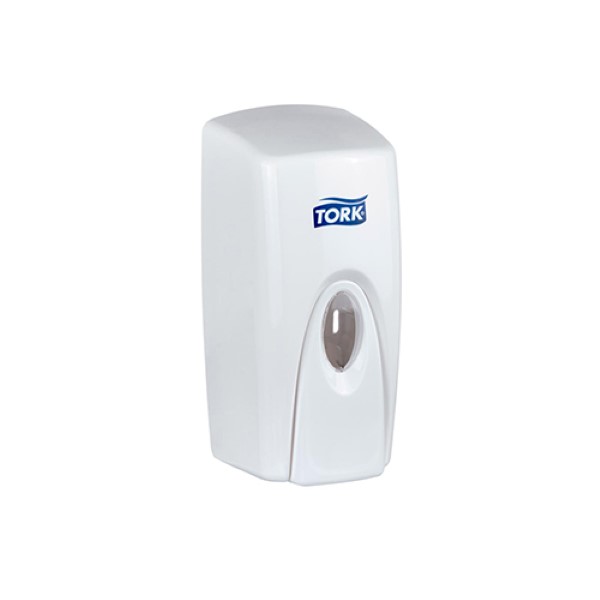 SABONETEIRA BRANCO UNIVERSAL PARA REFIL ESPUMA E LIQUIDO TORK 