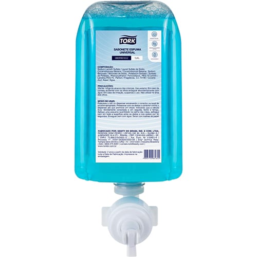 SABONETE TORK UNIVERSAL SUAVE ESPUMA 1,4L REFIL