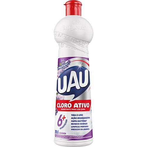 MULTI USO UAU CLORO ATIVO LAVANDA 1X500ML