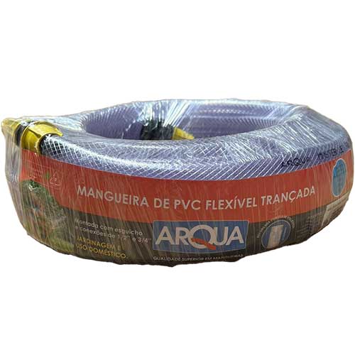 MANGUEIRA KIT 1/2 TRANCADA CRISTAL 15MT