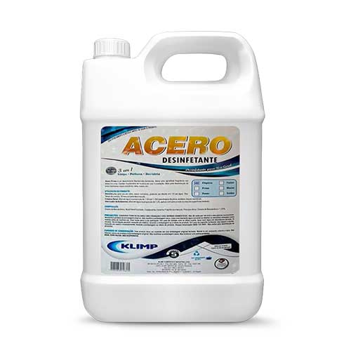 DESINFETANTE ACERO ELEGANCE 5LT KLIMP 
