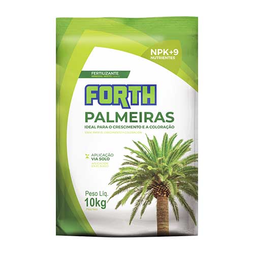 FERTILIZANTE PALMEIRAS 10KG SC FORTH