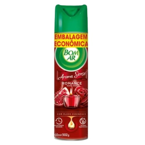 PURIFICADOR BOM AR SENSE ROMANCE 360ML