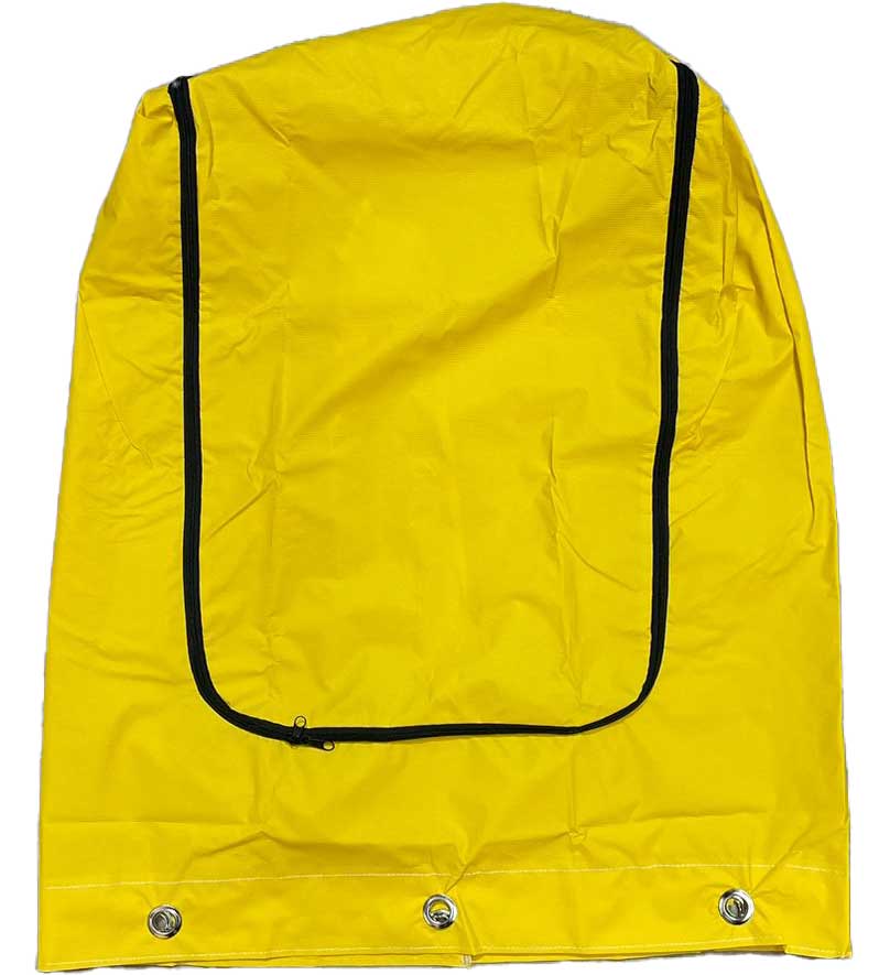 BOLSA VINIL AMARELA CARRO COM ZIPPER FUNCIONAL PRIMEPRO
