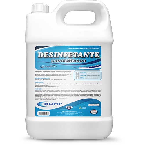 DESINFETANTE DILUPLUS TROPICAL 5LT KLIMP