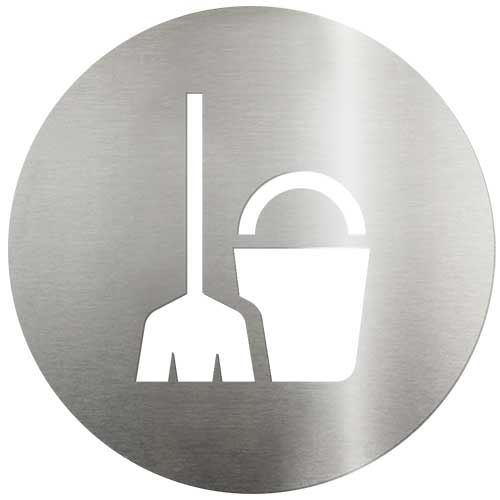 PLACA SINALIZADORA ACO INOX DML BIOVIS