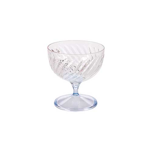 TACA DE SOBREMESA CRISTAL TWIST 350ML PLASUTL