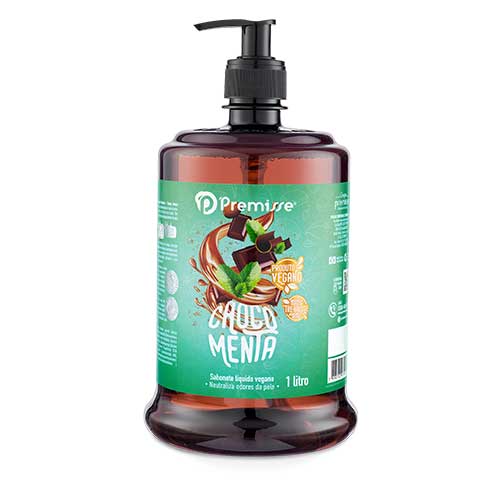 SABONETE PREMISSE 1LT VEGANO CHOCO MENTA