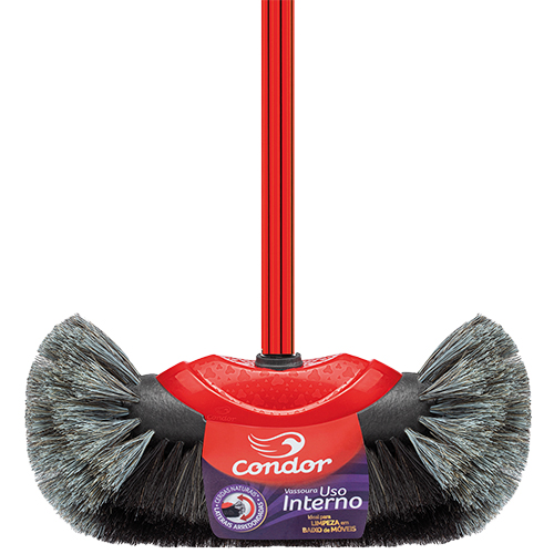 VASSOURA PELO 360 BOLA 30CM COM CABO V-2 CONDOR 