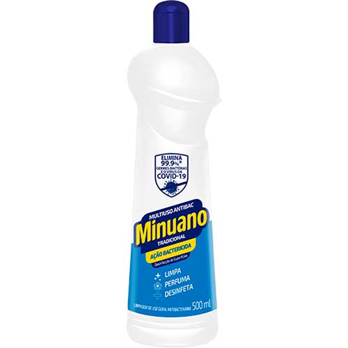 MULTI USO TRADICIONAL ANTIBACTERICIDA 1X500ML MINUANO