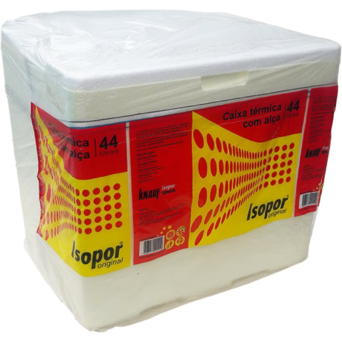 CAIXA ISOPOR COM ALCA STYROCORTE 44LT
