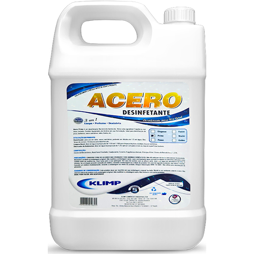 DESINFETANTE ACERO FUSION 5LT KLIMP