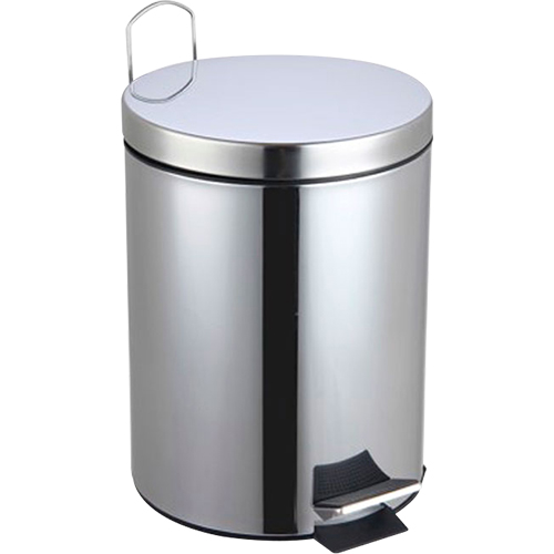 LIXEIRA COM PEDAL INOX 05LT MOOD NOBRE 