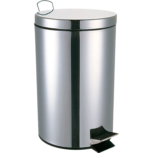 LIXEIRA COM PEDAL INOX 20LT MOOD NOBRE 